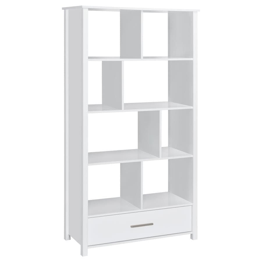 Dylan Rectangular 8-shelf Bookcase