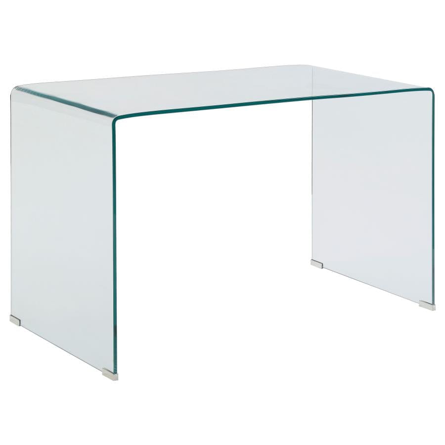 Highsmith Glass Writing Desk Clear