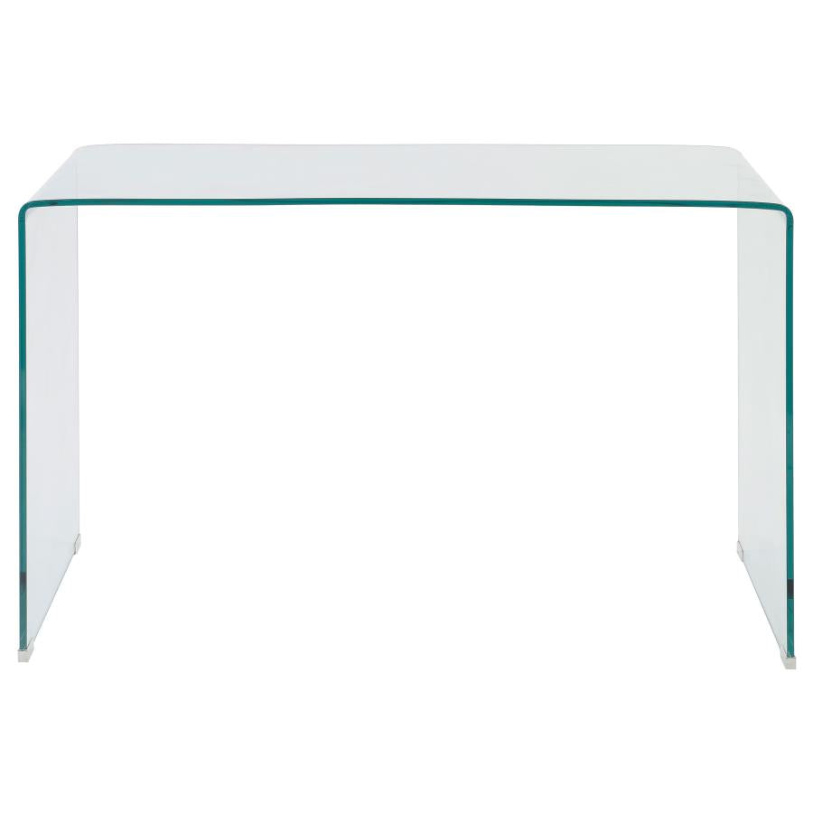 Highsmith Glass Writing Desk Clear