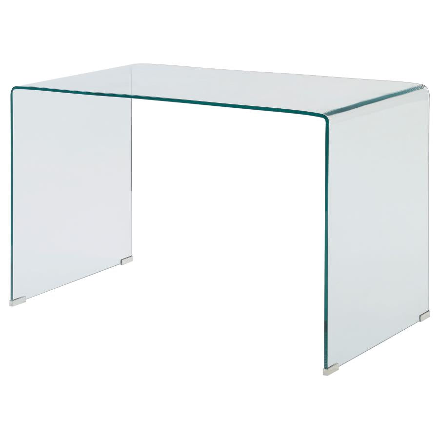 Highsmith Glass Writing Desk Clear