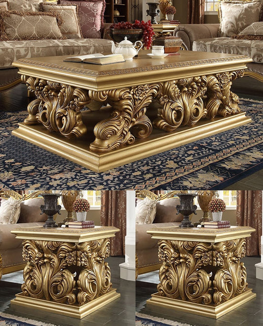 HD-8016 - 3PC COFFEE TABLE SET