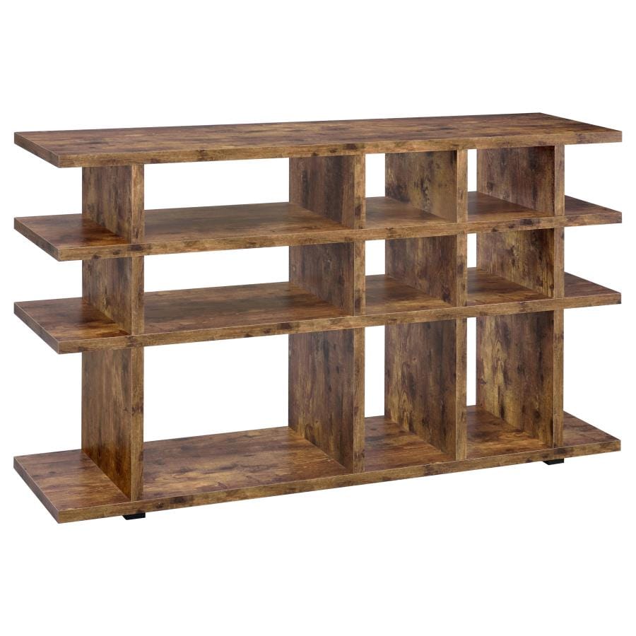 Santos 3-tier Bookcase Antique Nutmeg