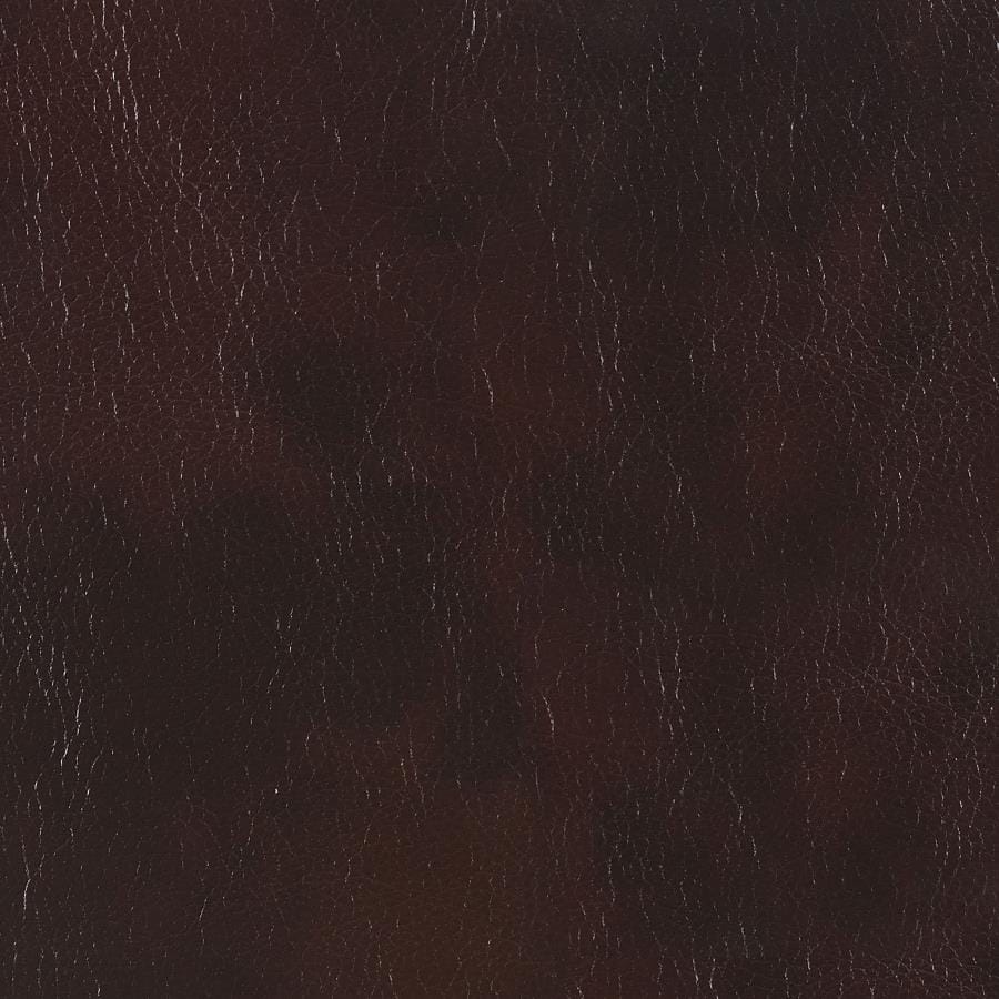 Upholstered Curved Arm Office Chair Brown and Black