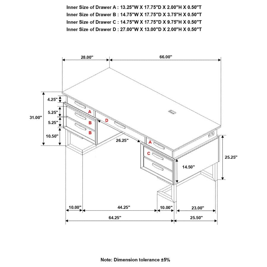 EXECUTIVE DESK