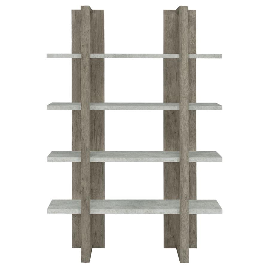 Danbrook Bookcase with 4 Full-length Shelves