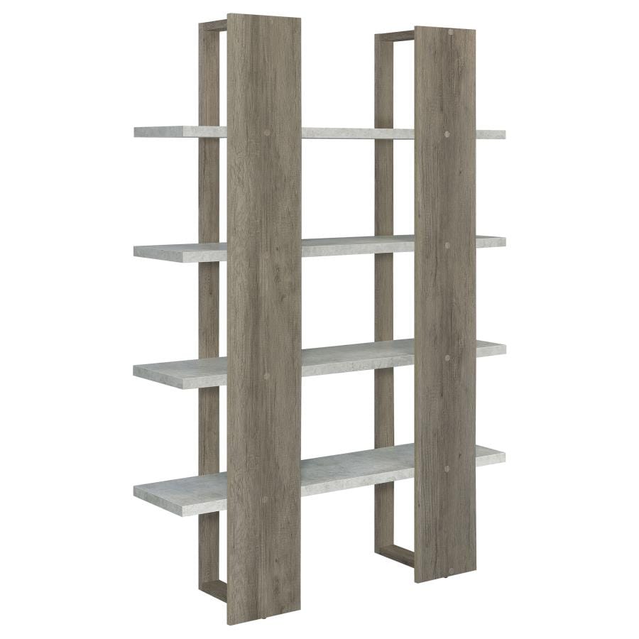 Danbrook Bookcase with 4 Full-length Shelves