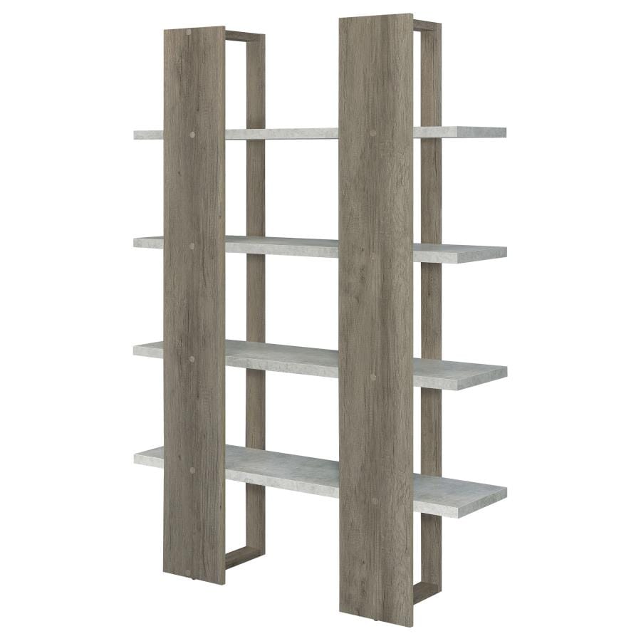 Danbrook Bookcase with 4 Full-length Shelves