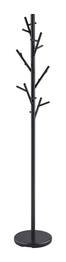 Clover 18-Hook Coat Rack Black