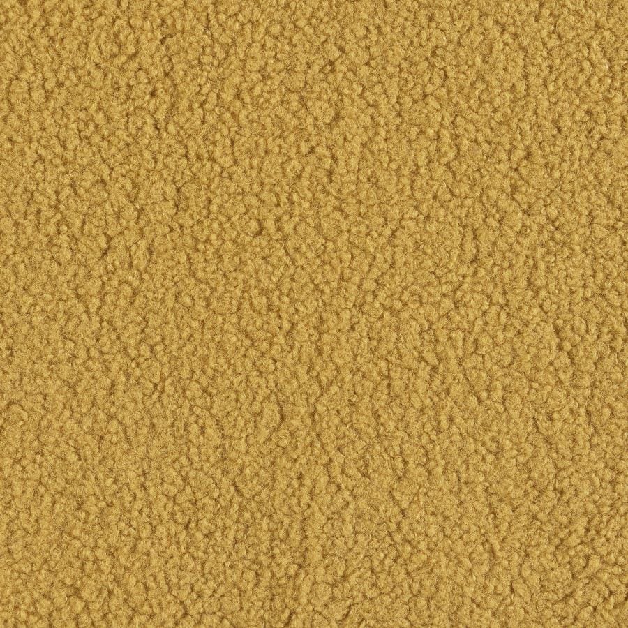 Cobie Upholstered Swivel Armless Chair Mustard