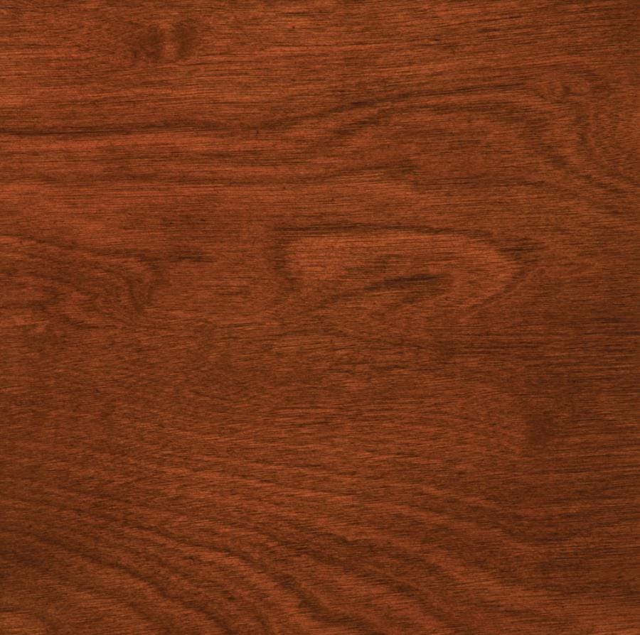 Maher 2-door Kitchen Cart Merlot and White