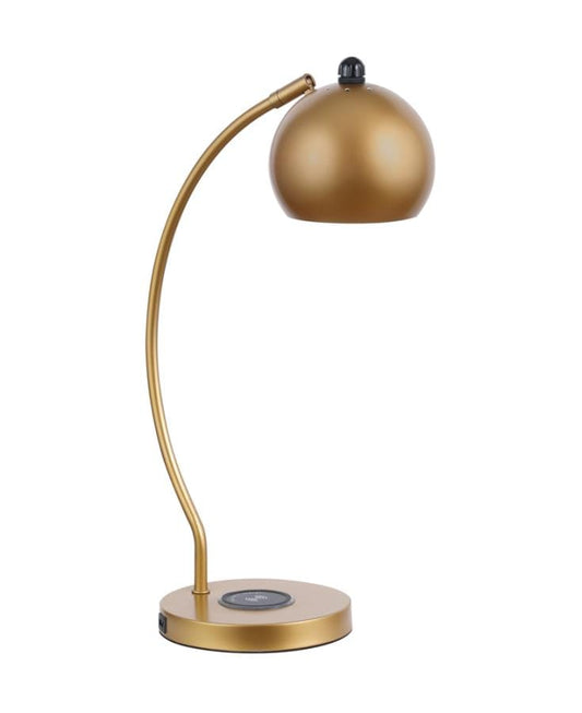 Andreas Dome Shade Table Lamp Gold