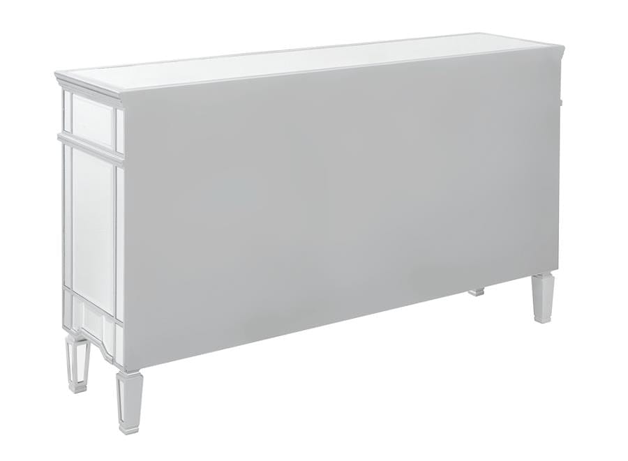 Duchess 5-drawer Accent Cabinet Silver