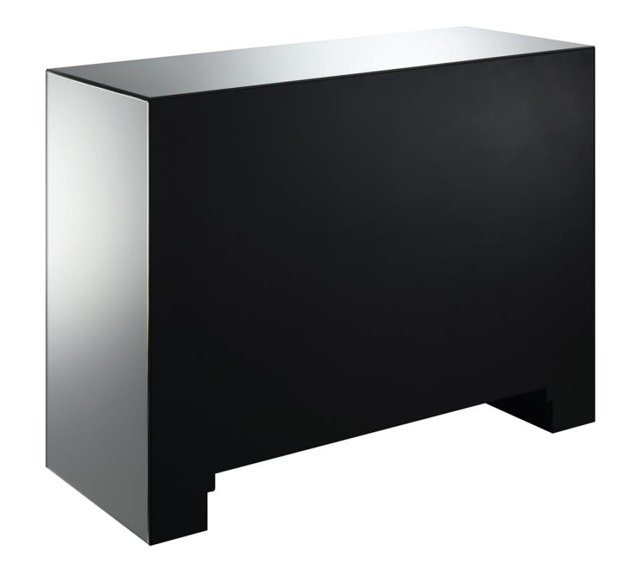 Maya 2-drawer Accent Cabinet Clear Mirror