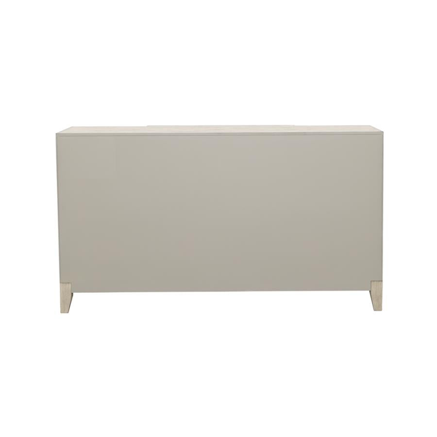 McKellen 4-door Accent Cabinet Antique White