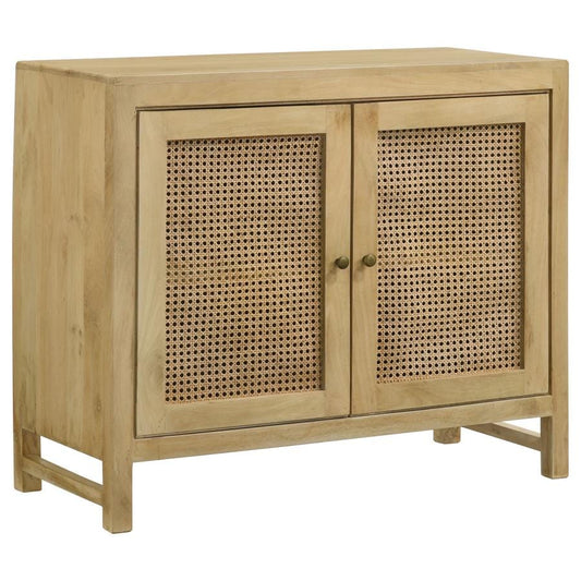 Amaryllis Rectangular 2-door Accent Cabinet Natural