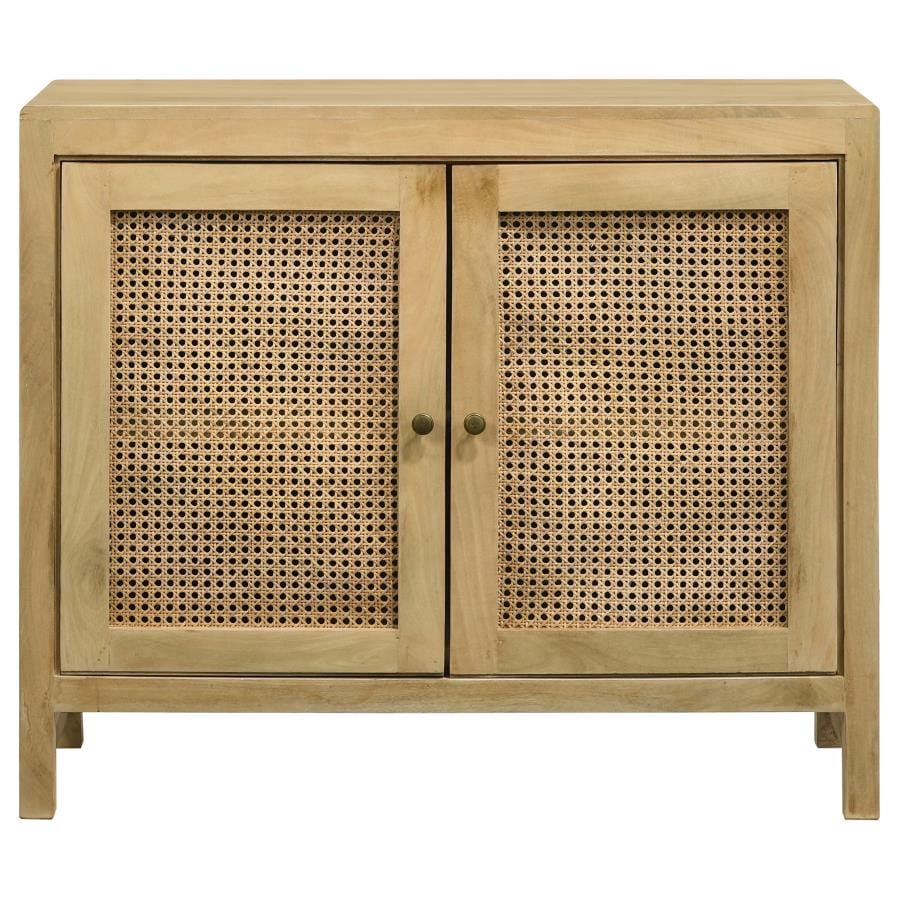 Amaryllis Rectangular 2-door Accent Cabinet Natural