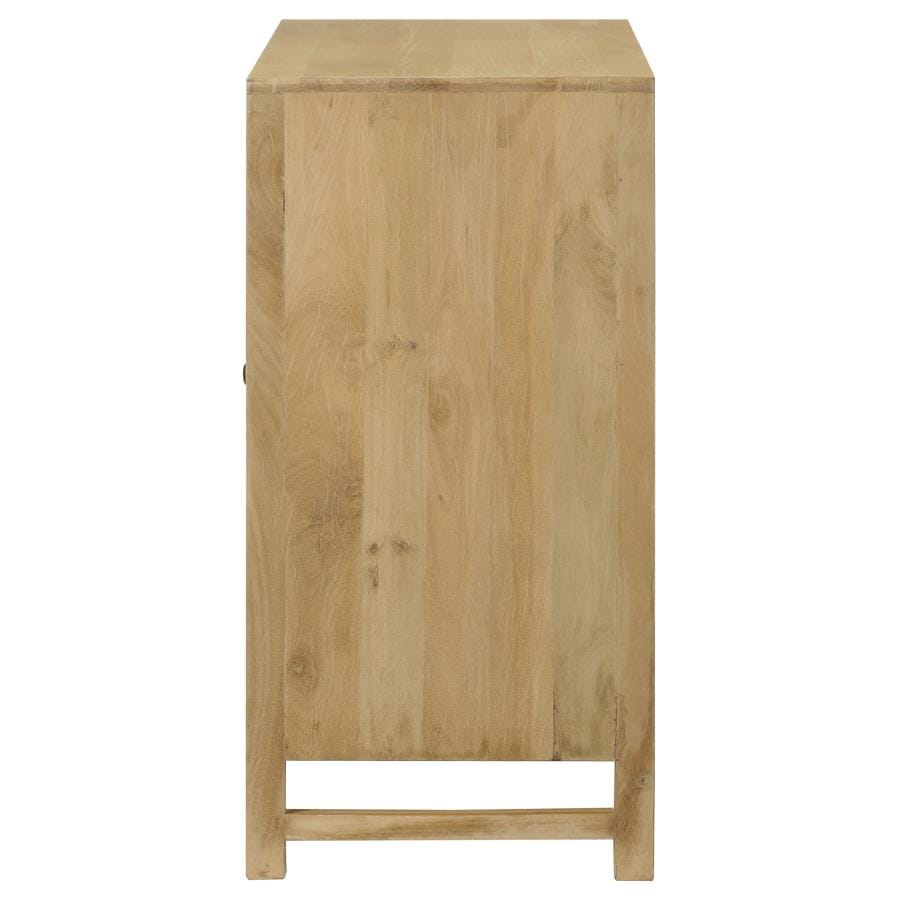 Amaryllis Rectangular 2-door Accent Cabinet Natural