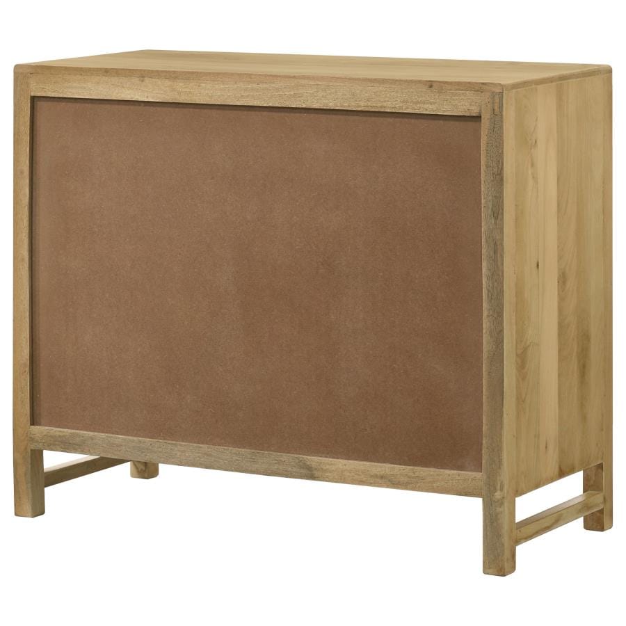 Amaryllis Rectangular 2-door Accent Cabinet Natural