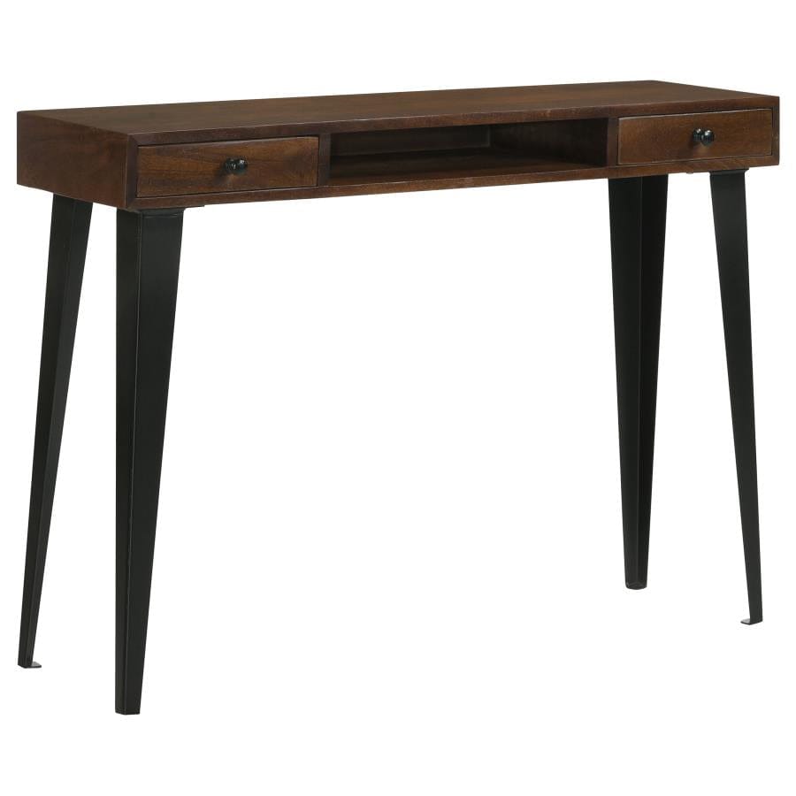 Radcliffe 2-drawer Console Table Dark Brown