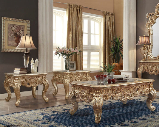 HD-998G - 3PC COFFEE TABLE SET