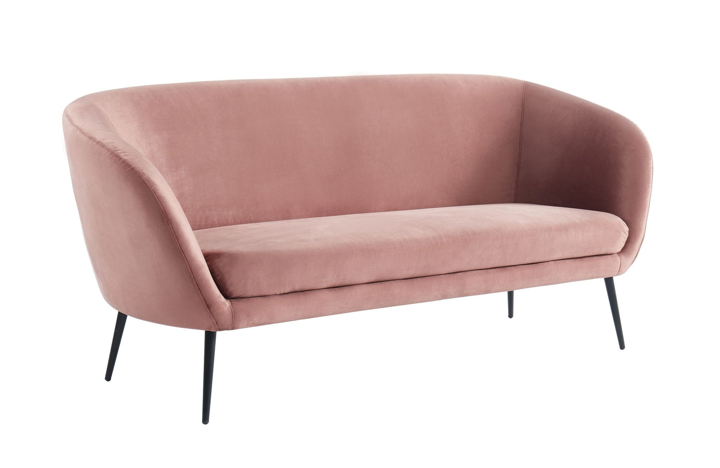 Divani Casa Koeing - Modern Coral Fabric Sofa