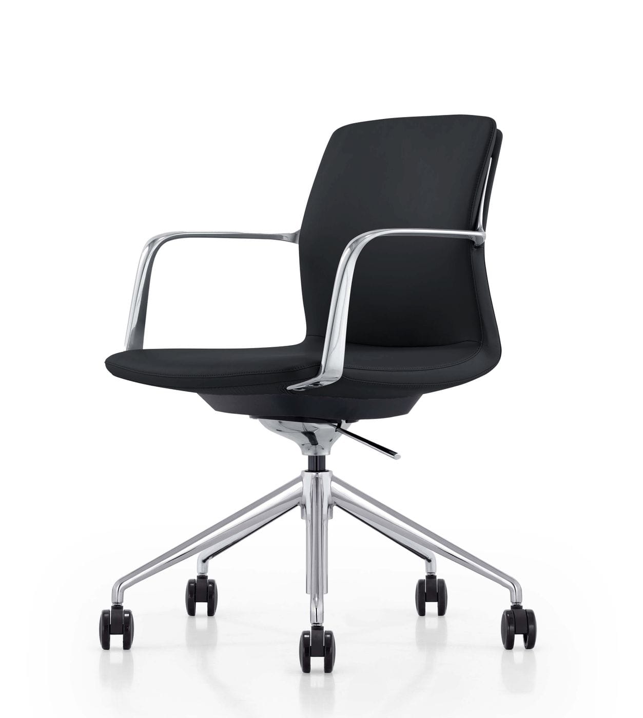 Modrest Sundar - Modern Black Mid Back Conference Office Chair
