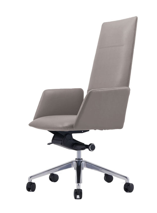 Modrest Tricia - Modern Grey High Back Executive Office Chair